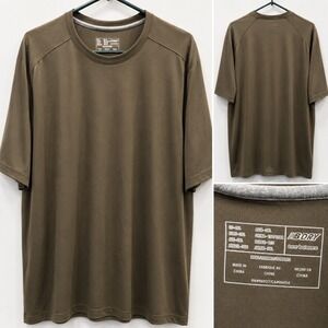 New Balance NB Dry Performance T-Shirt Men's 2XL Brown Moisture Wicking Tee